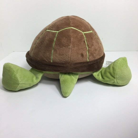 Circo Target Plush Turtle Tortoise Pillow Reptile Green Brown Bedding Decor Toy - Picture 4 of 12